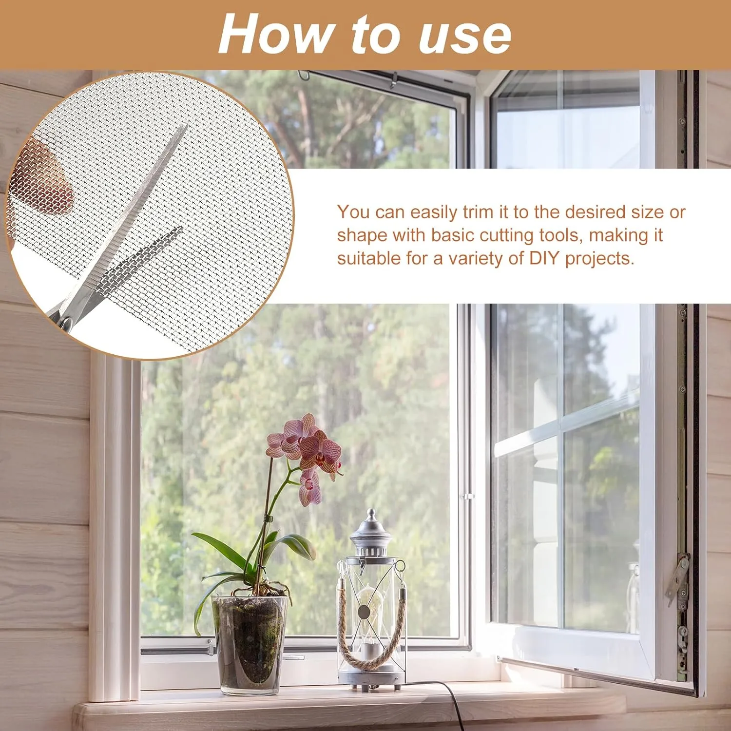 uxcell 20 Mesh 304 Stainless Steel Woven Wire Mesh Screen, 59 inch x 39 inch Hard and Heat Resisting Wire Mesh for Wall, Hole, Garden, DIY Project, Never Rust, Easy to Cut
