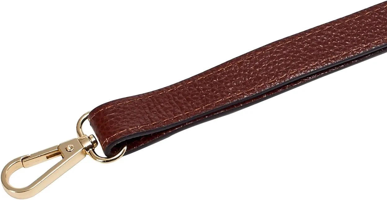 VanEnjoy Full Grain Genuine Leather Adjustable CrossBody Strap Replacement for Bag Purse, 0.7" Wide,26-51" Long