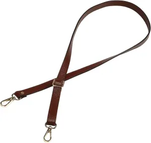 VanEnjoy Full Grain Genuine Leather Adjustable CrossBody Strap Replacement for Bag Purse, 0.7" Wide,26-51" Long