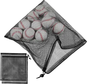 VANZACK Garden Sports Mesh Bag Set Pond Pump Filter Mesh Bag Ball Training Drawstring Storage Pouches Reusable