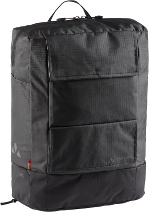 VAUDE Cyclist Pack Waxed Backpack, Black, One Size