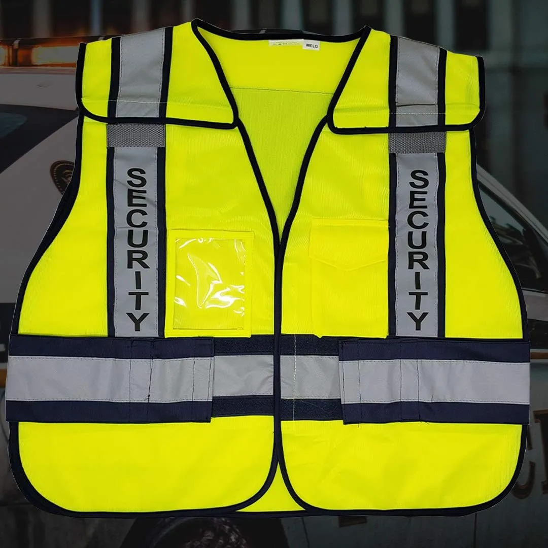 VIEWBRITE Reflective Class 2 Fire Vest Lime Green - 5 Point Breakaway High Visibility Yellow Fire Fighter Vest