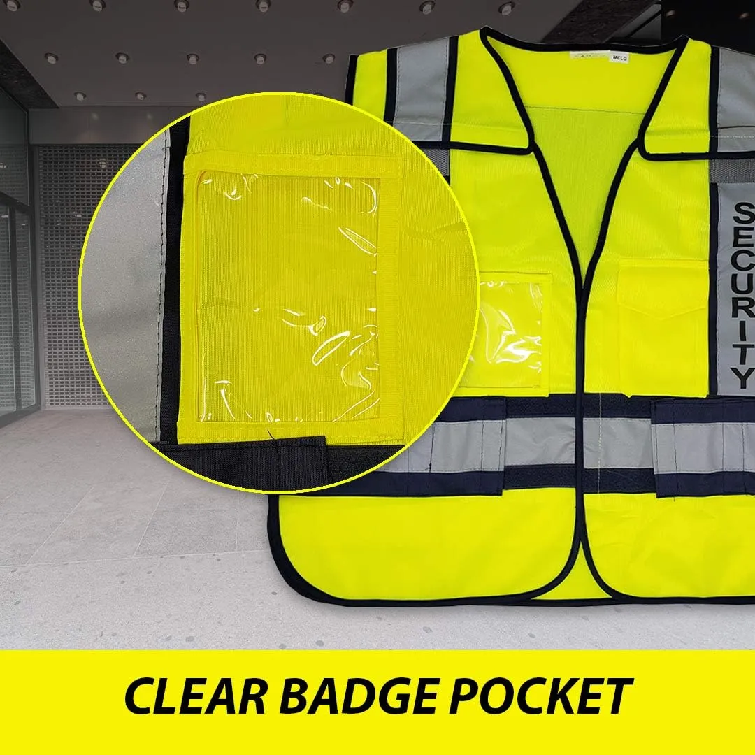 VIEWBRITE Reflective Class 2 Fire Vest Lime Green - 5 Point Breakaway High Visibility Yellow Fire Fighter Vest