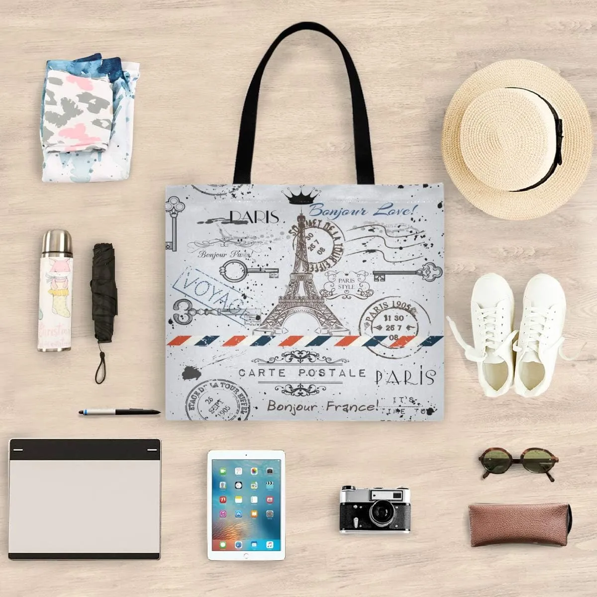 visesunny Women Fashion Handbags Tote Bag Shoulder Bag Top Handle Shopping Travel Bags for Gym Beach Travel Daily