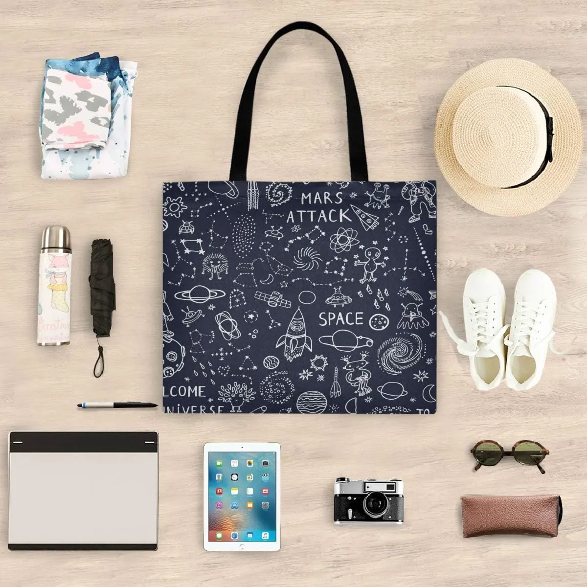 visesunny Women Fashion Handbags Tote Bag Shoulder Bag Top Handle Shopping Travel Bags