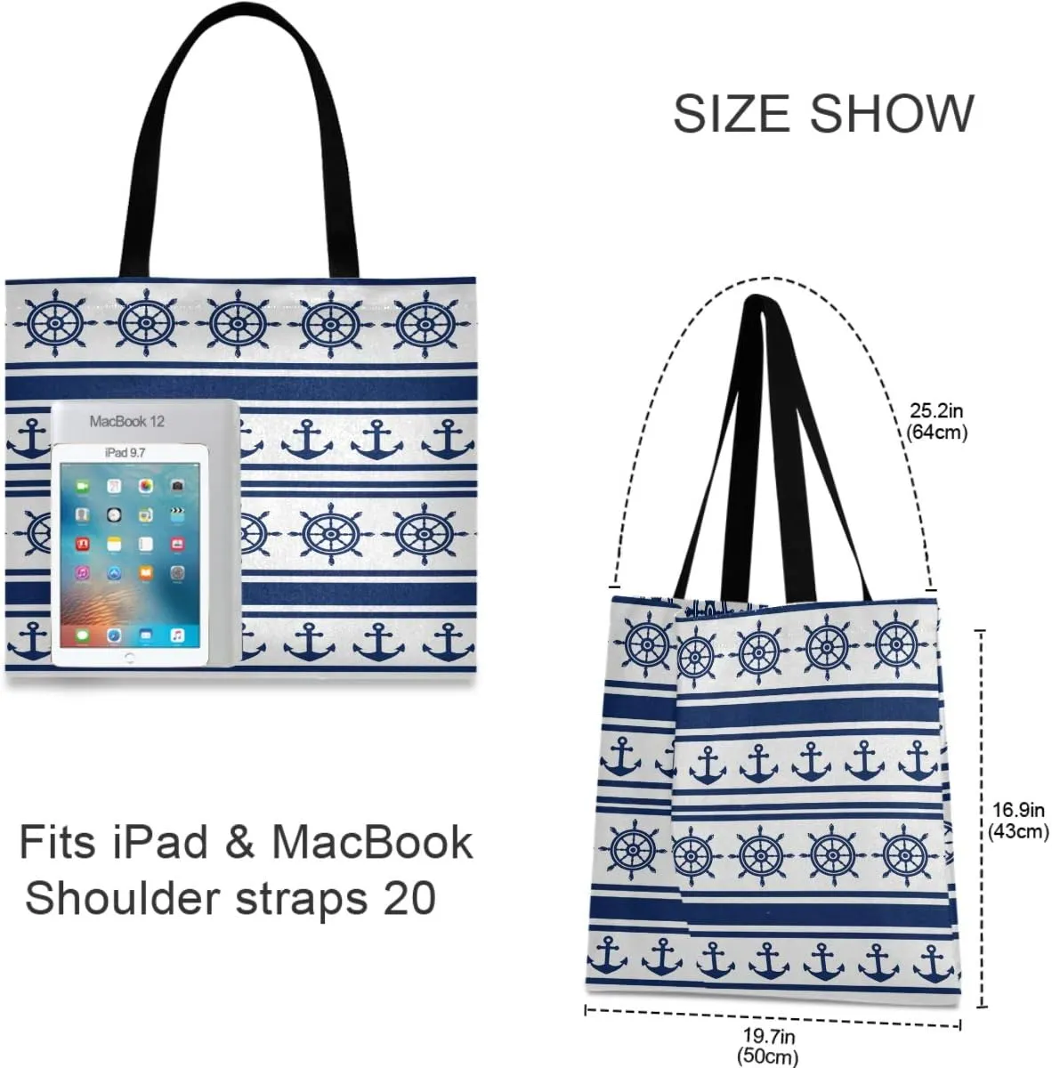 visesunny Women Fashion Handbags Tote Bag Shoulder Bag Top Handle Shopping Travel Bags