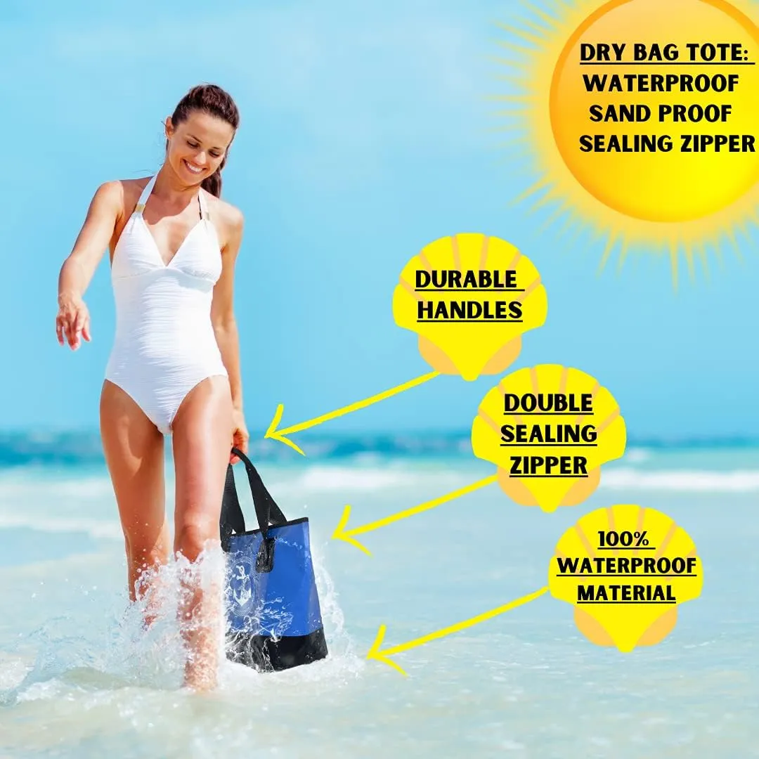 Vitamin Sea Neoprene Tote Bag | Waterproof Beach Tote | Sandproof