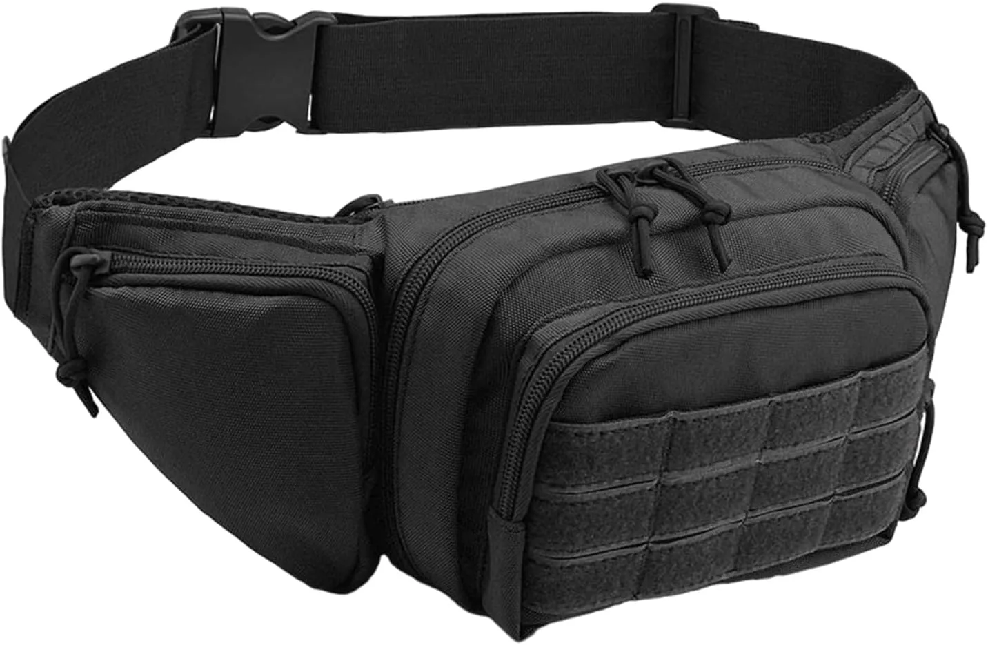 Waist Packs - Camping Waist Bag with 5 Pockets - Multifunctional, Adjustable Strap, Perfect for Sports, Travel, Running, & Camping - All-in-One Organizer, All