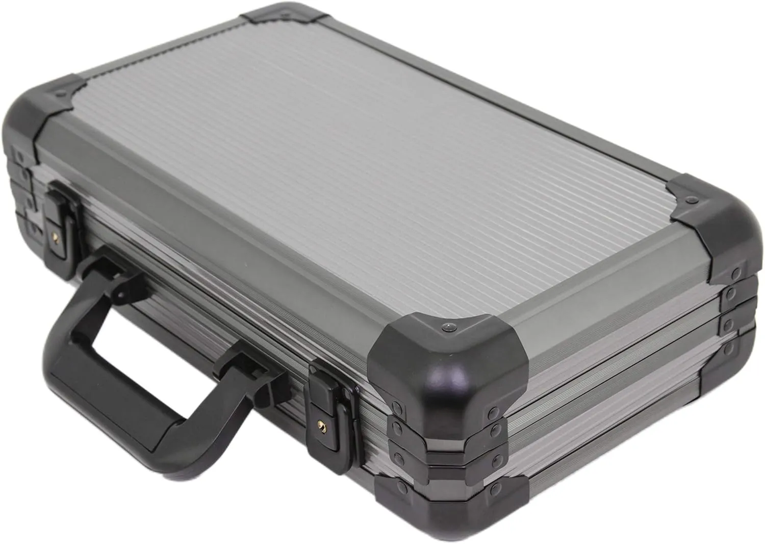 Watch Storage Case Aluminum Metal Briefcase for 12 Large Watches