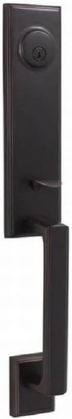Weslock 06681-1--002D Woodward I Exterior Entry Handle, Oil-Rubbed Bronze