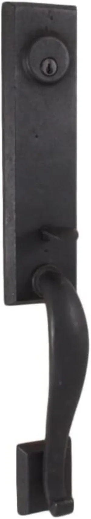 Weslock 07931-2--002D Greystone Exterior Entry Handle, Black
