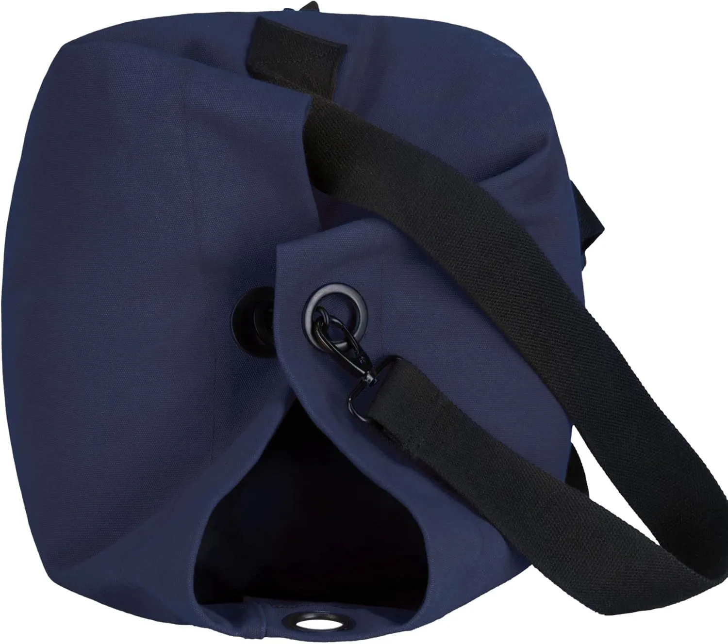 WHITEDUCK G.I Top Load Military Rucksack Style Double Strap Duffel Bag Heavy Duty and Water Resistant- Gym, Sports, Travel, Hiking, Backpacking (21" x 37", Navy)