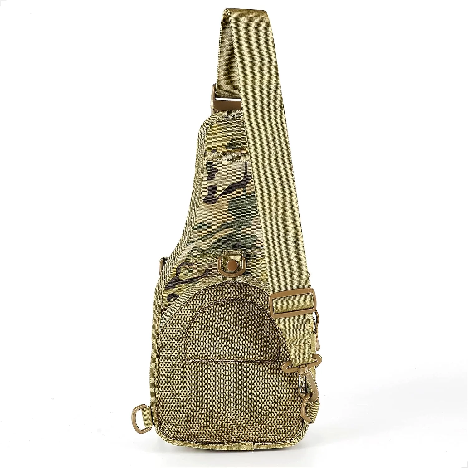 WOLF TACTICAL Compact EDC Sling Bag - Concealed Carry Shoulder Bag for Range, Travel, Hiking, Outdoor Sports
