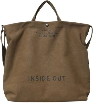Women Canvas Tote Handbags Casual Shoulder Work Bag Crossbody Top Handle Bag Cross-body Handbags