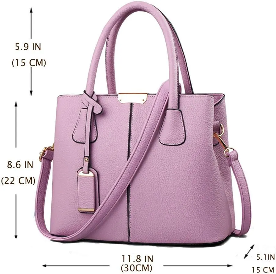 Women Classy Satchel Handbag Tote Purse Handle Bag Shoulder Bag