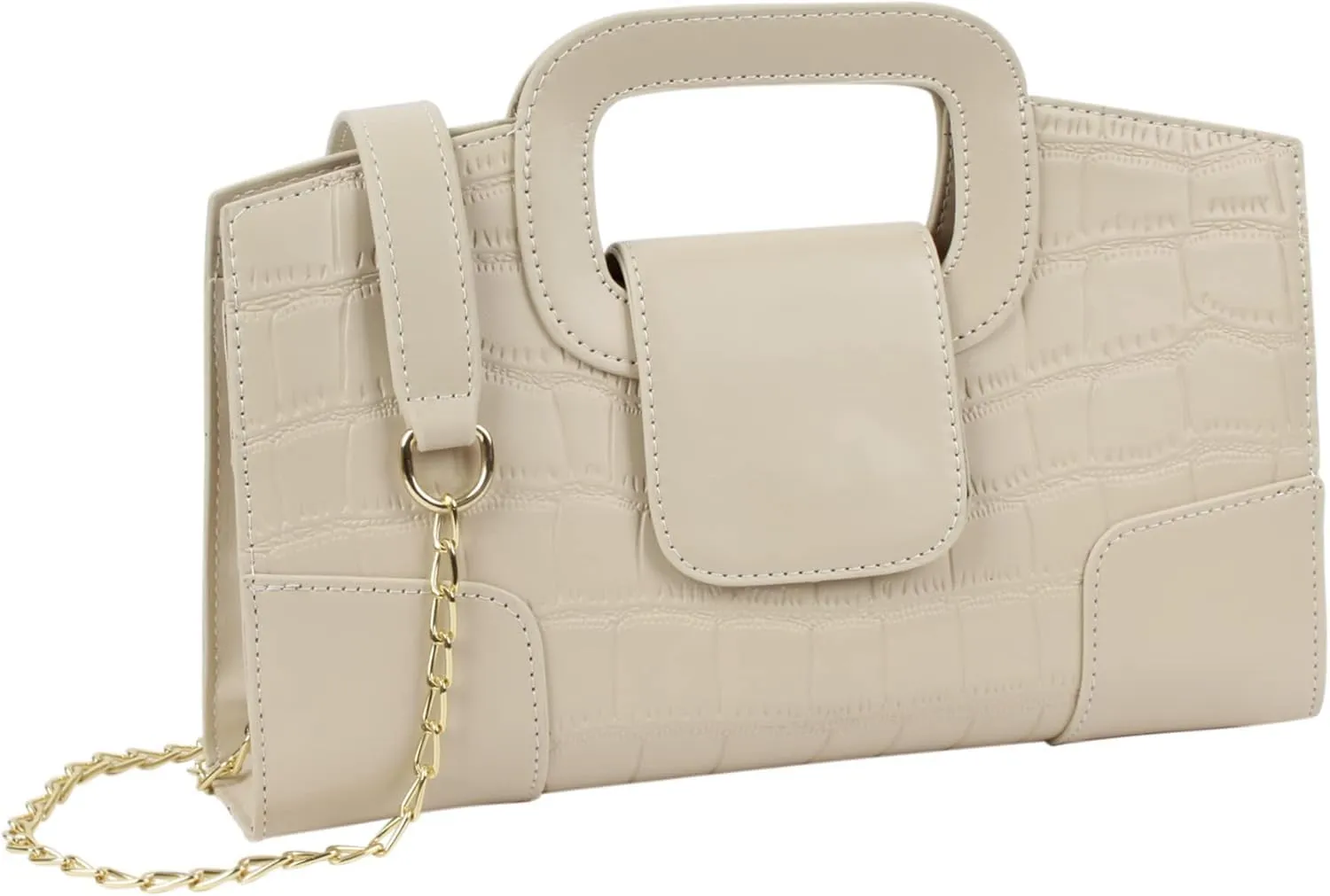 Women Flap Tote Top Handle Satchel Handbags PU Leather Clutch Purse Shoulder Bag