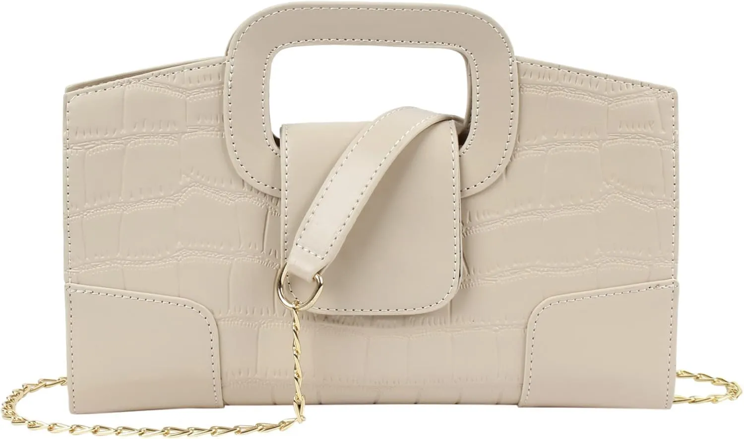 Women Flap Tote Top Handle Satchel Handbags PU Leather Clutch Purse Shoulder Bag
