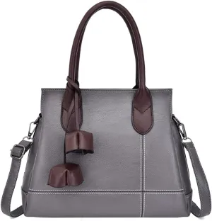 Women Handbag PU Leather Casual Large Capacity Crossbody Bags Messenger Bag Hobo Bags with Long Shoulder Bag Strap