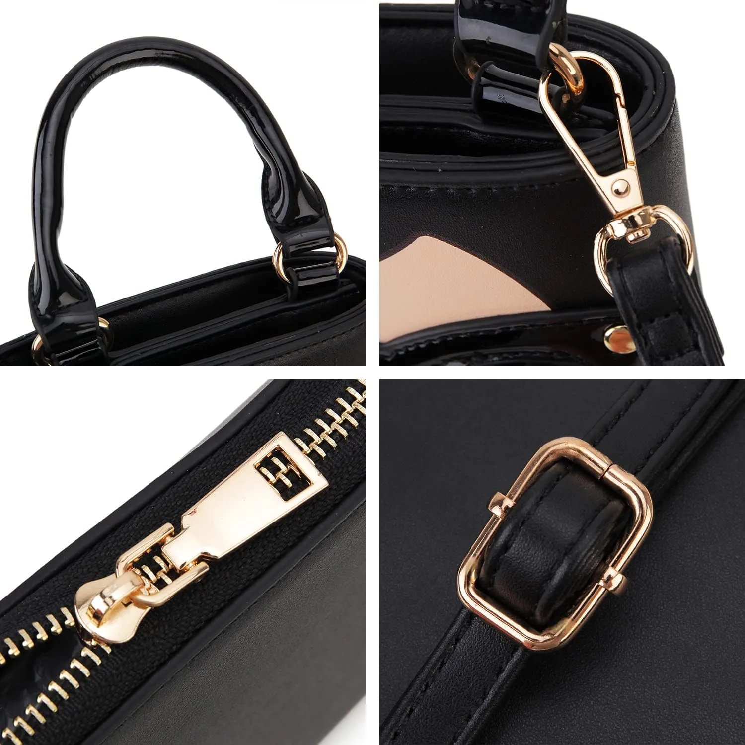 Women Novelty Lady Face Shoulder Bags Funky PU Leather Top Handle Satchel Handbags Clutch Purse for Women