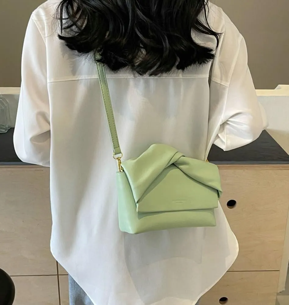 Women's Fashionable Small Vegan Leather Style Crossbody & Shoulder Hobo Tote Satchel Cute Handbag Purse for 2025