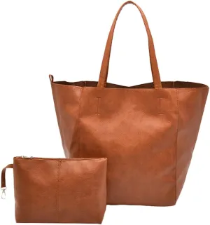 Women's Hobo Bag PU Leather Shoulder Bag Glossy Handbag Underarm Purse Top Handle Satchels Large Totes