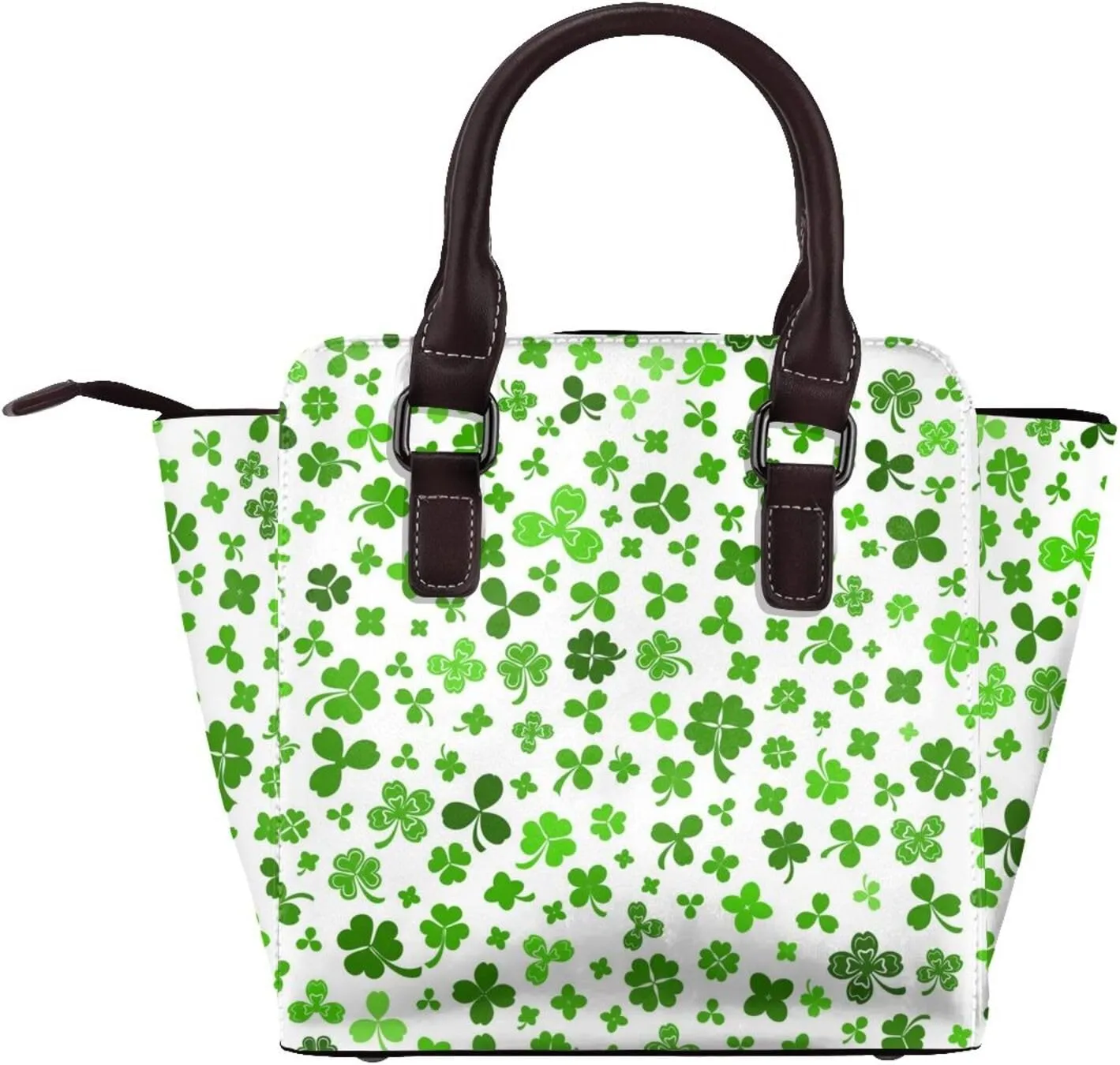 Women's PU Leather Shoulder Bag Handbag Shopping Purse Handle Satchels Studded Totes Clutch Bag