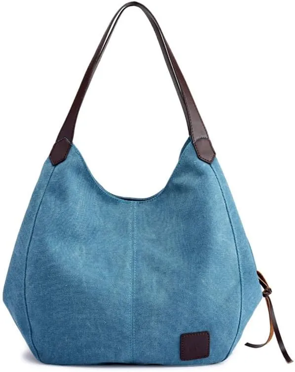 Womens Purses and Handbags Soft and Breathable Shoulder Bag for Women Tote Bag Canvas Hobo Bags Ladies Handbags