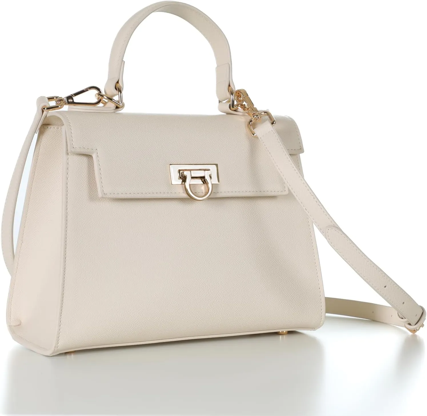 Women’s Top-Handle Handbags – Luxury Crossbody Purse Shoulder Bag for Women – Leather Handbag, Detachable Strap