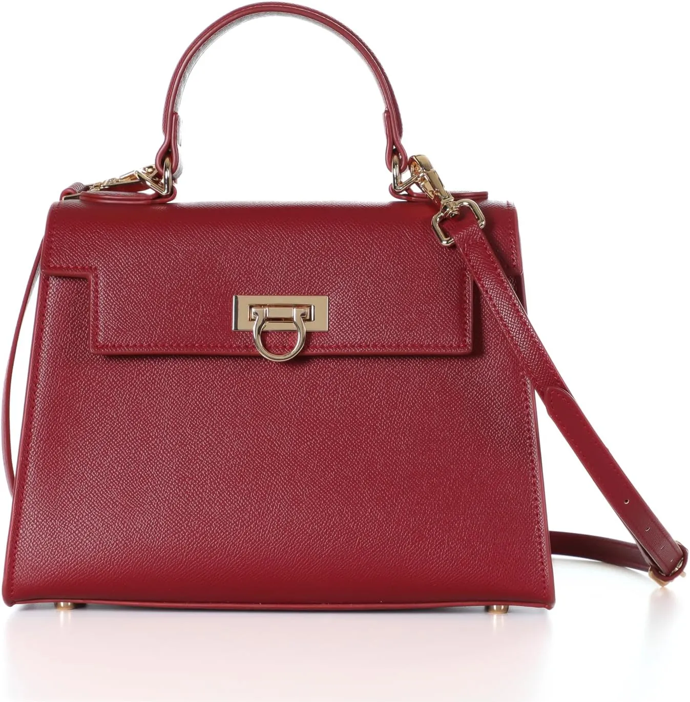 Women’s Top-Handle Handbags – Luxury Crossbody Purse Shoulder Bag for Women – Leather Handbag, Detachable Strap