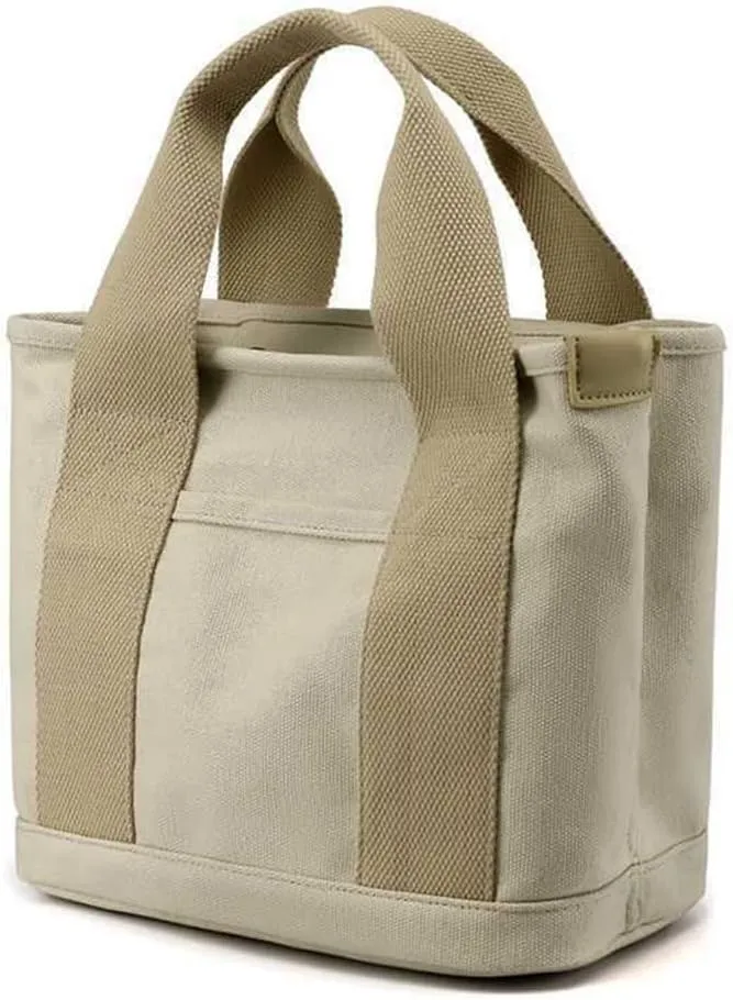Women's Tote Purse Multi-pocket Handbags Heavy Duty Canvas Shoulder Bag Stored Bag Top Handle Satchel