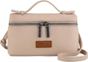 Wrangler Mini Crossbody Bag for Women Top-Handle Handbags Designer Shoulder Cute Purses Trendy
