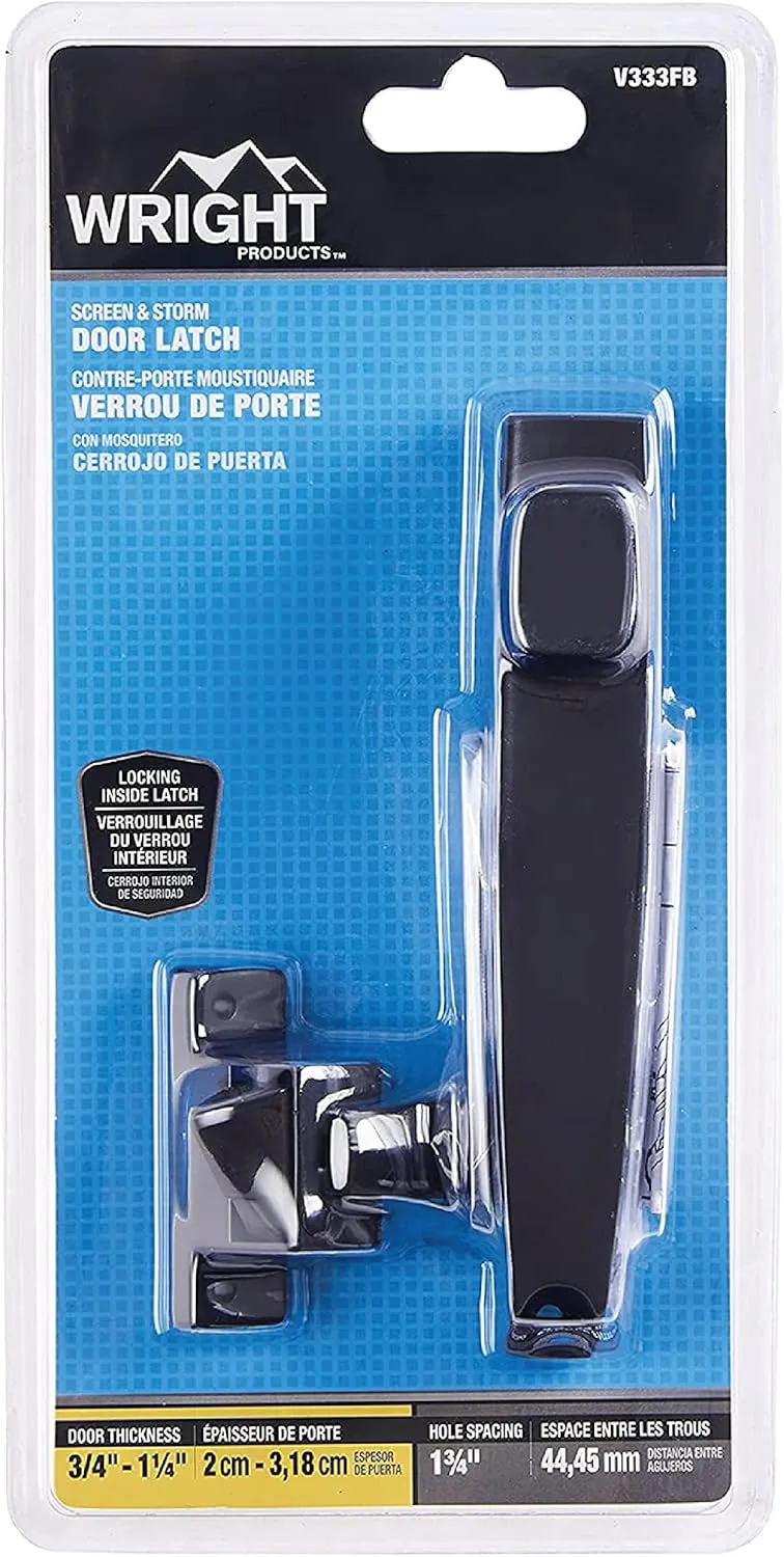 Wright Products V333FB TIE-DOWN PUSH BUTTON Handle, FLORIDA. BRONZE , Brown