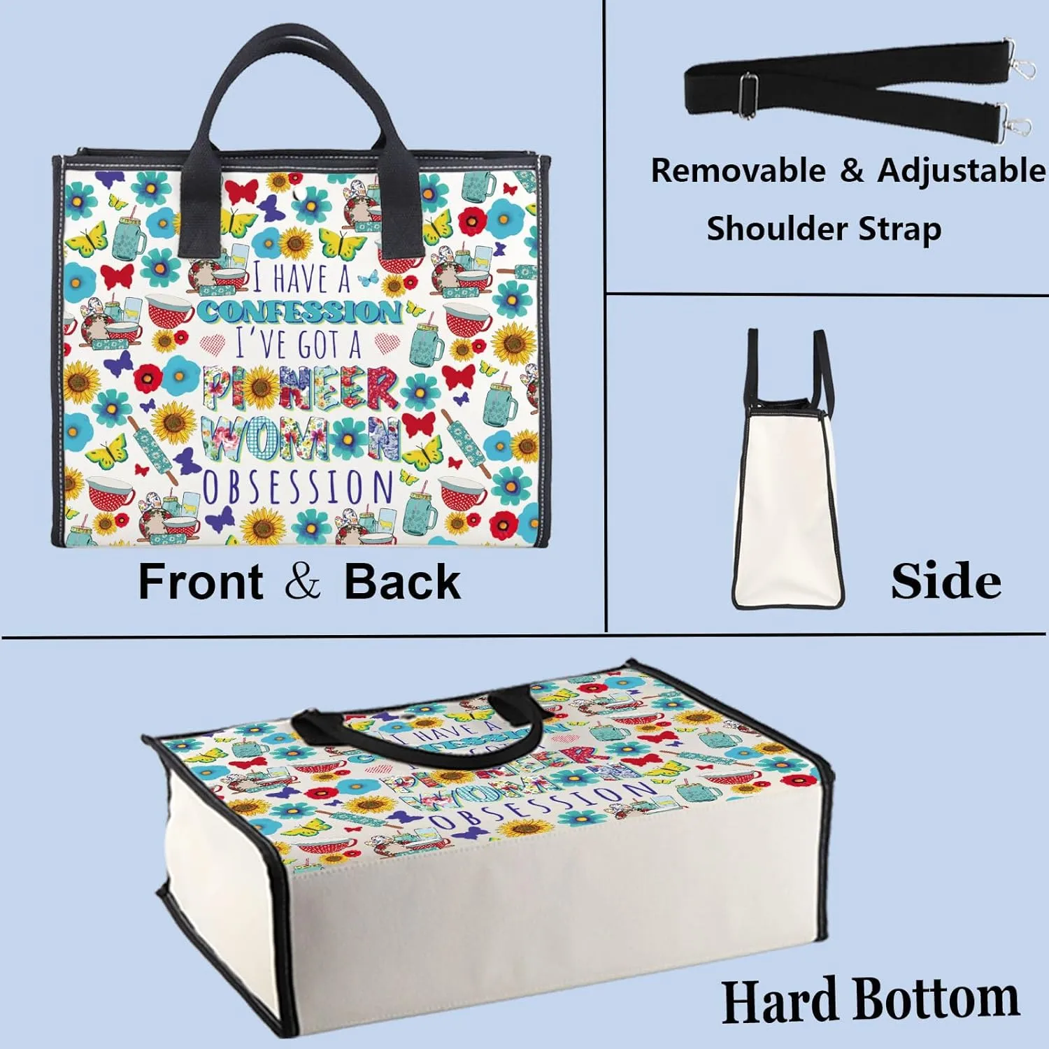 WZMPA Pioneer Cosmetic Bag Cooking Lover Gift I Have A Confession I've Got A Pioneer Obsession Zipper Bag (Have A Confession BG)