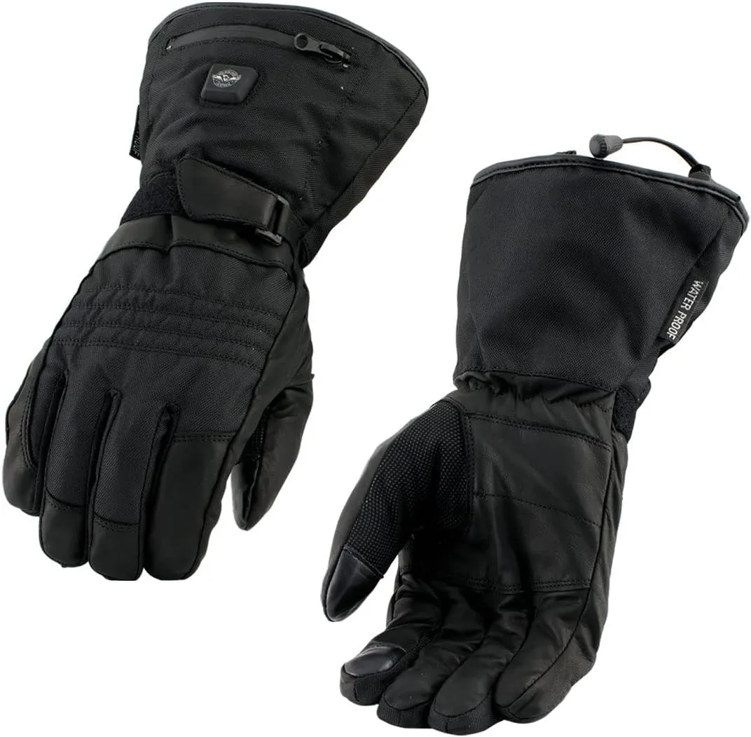 Xelement XG17501SET Heated Gloves for Men’s Winter Glove for Motorcycle Ski Hunting Hiking w/Battery and Harness Wire
