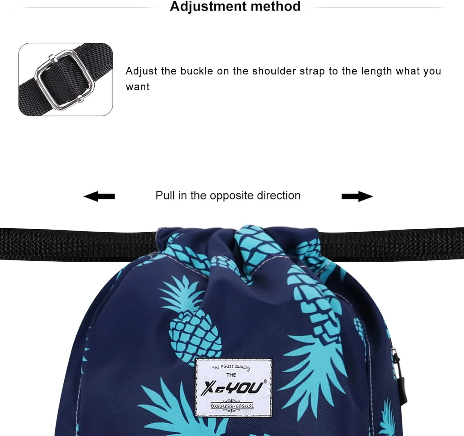 XEYOU Drawstring Sports Backpack Lightweight Gym Yoga Sackpack Shoulder Rucksack Casual Outdoor Daypack for Women and Men