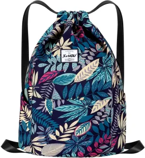 XEYOU Drawstring Sports Backpack Lightweight Gym Yoga Sackpack Shoulder Rucksack Casual Outdoor Daypack for Women and Men