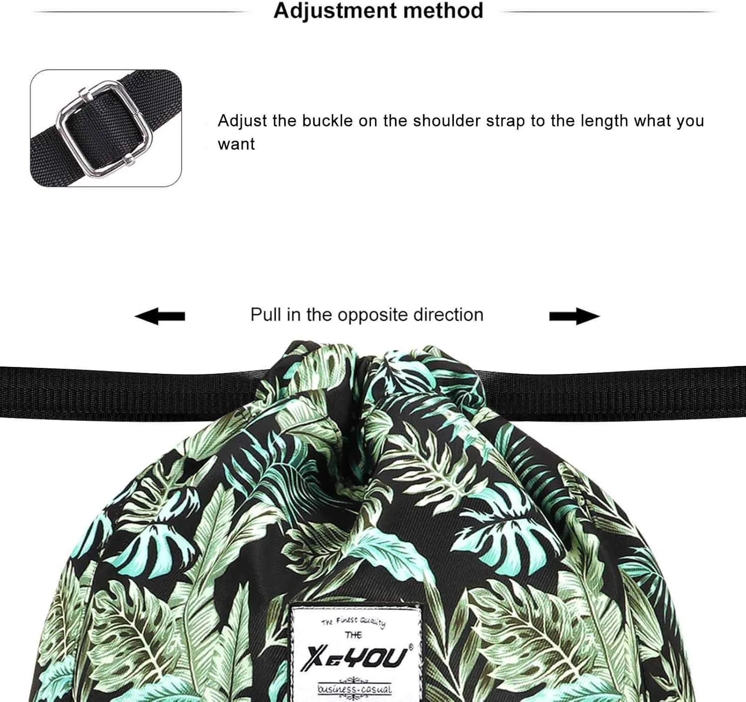 XEYOU Drawstring Sports Backpack Lightweight Gym Yoga Sackpack Shoulder Rucksack Casual Outdoor Daypack for Women and Men