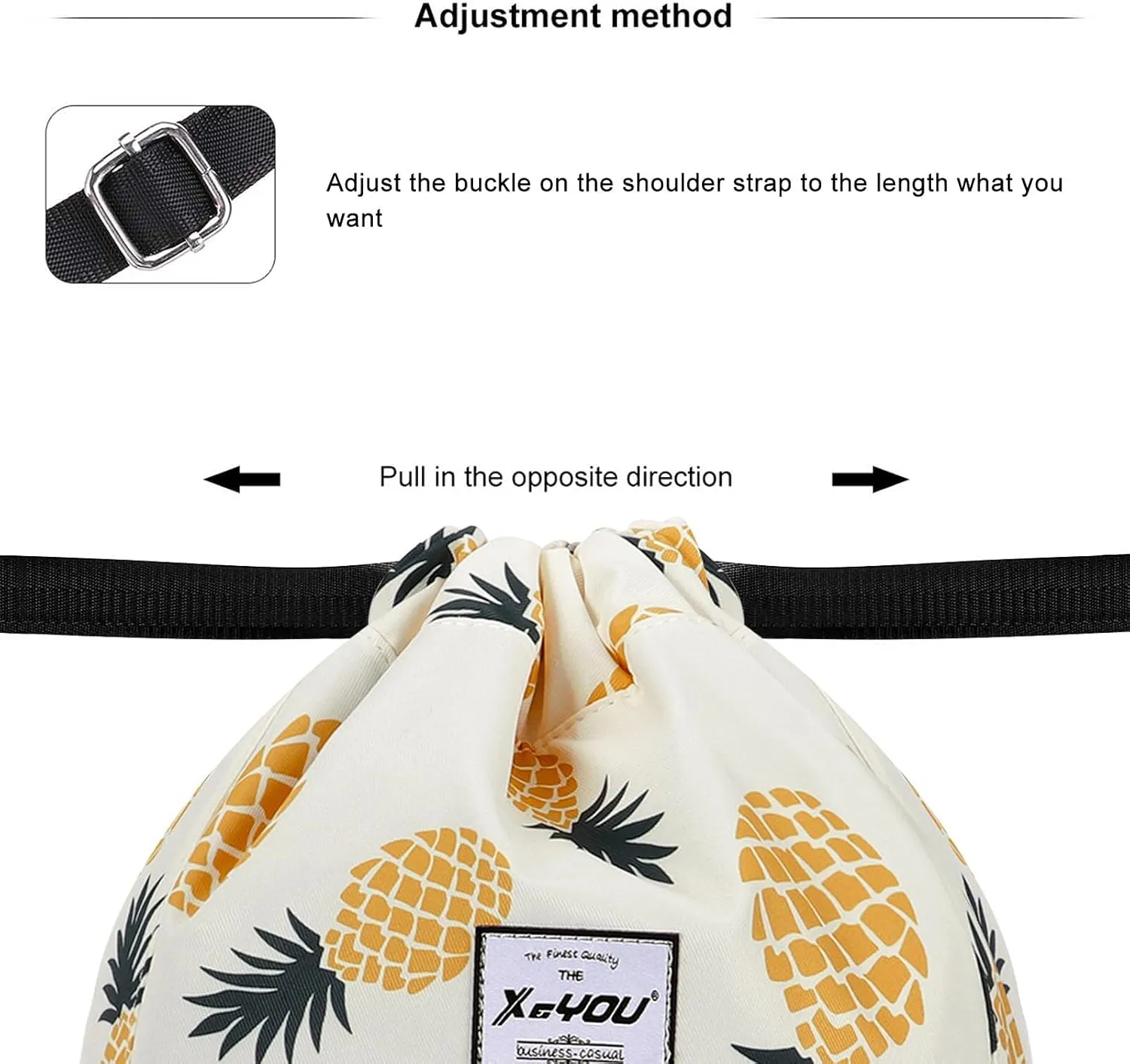 XEYOU Drawstring Sports Backpack Lightweight Gym Yoga Sackpack Shoulder Rucksack Casual Outdoor Daypack for Women and Men