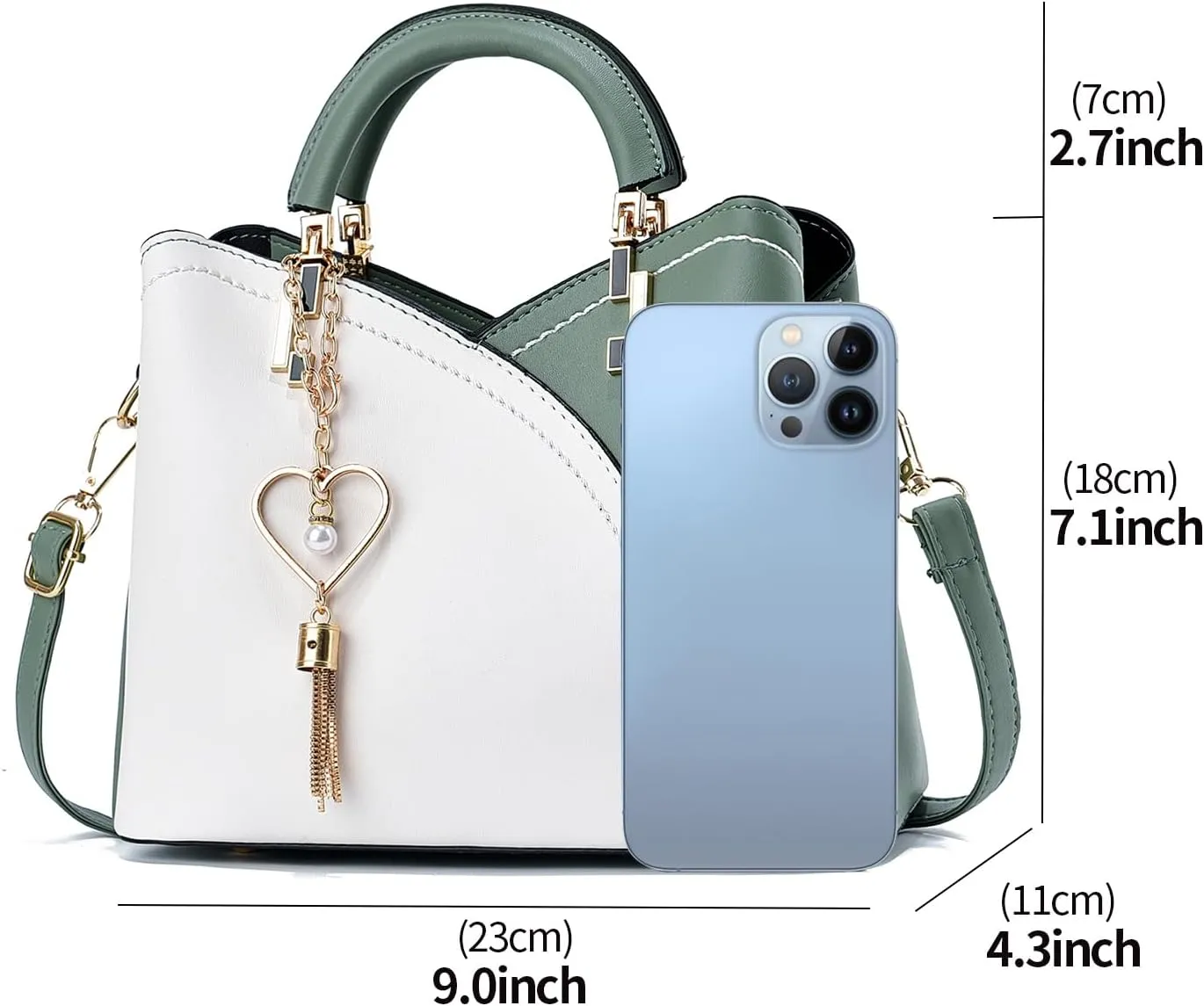 Xiaoyu Small Purses and Handbags for Women Fashion Crossbody Bag Lightweight Shoulder Bag Top Handle Satchel Purse
