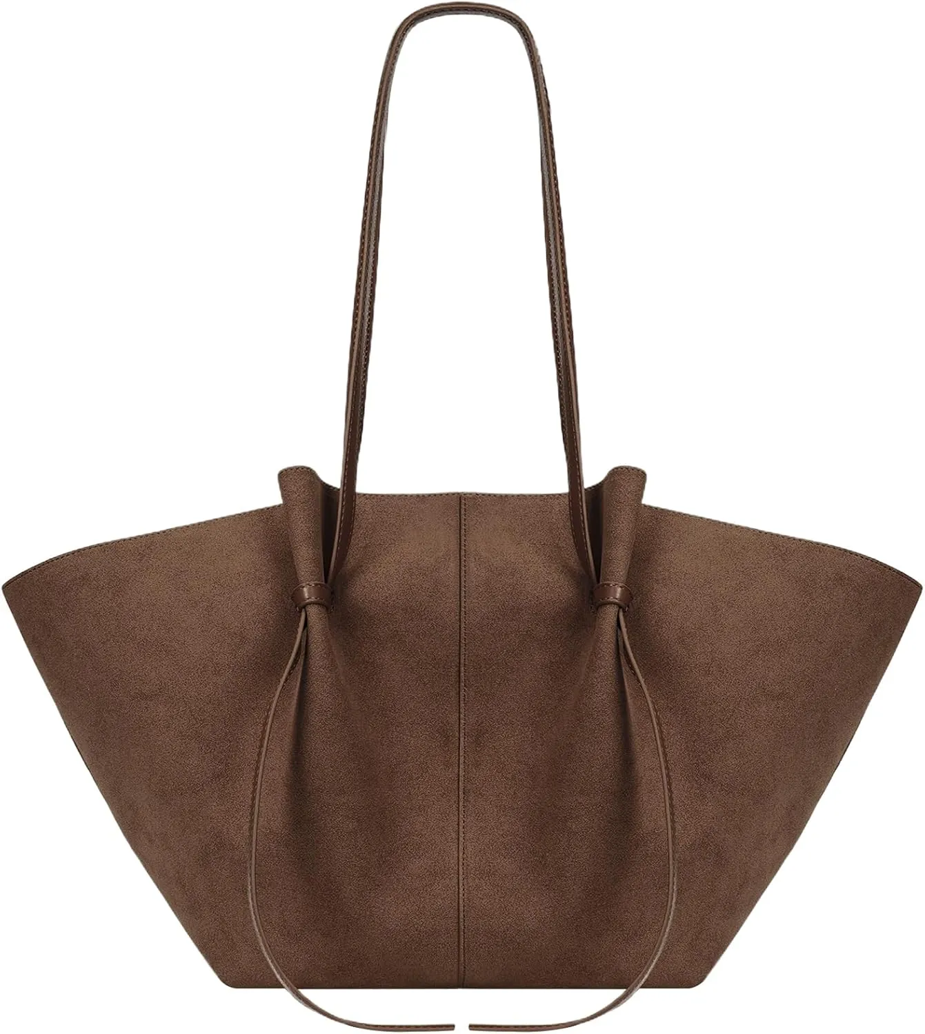 YFGBCX Tote Bag Smooth Leather Work Bag for Women Trendy Top Handle Bag Luxury Hobo Handbag with Adjustable Strap