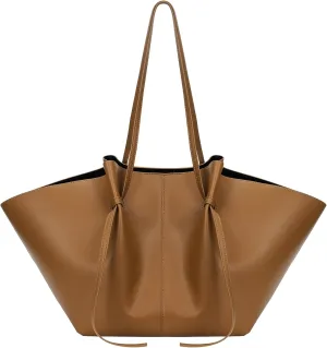 YFGBCX Tote Bag Smooth Leather Work Bag for Women Trendy Top Handle Bag Luxury Hobo Handbag with Adjustable Strap