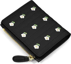 YINHEXI Women's RFID Blocking Wallet - Small, Stylish Bifold Card Holder Purse for Girls