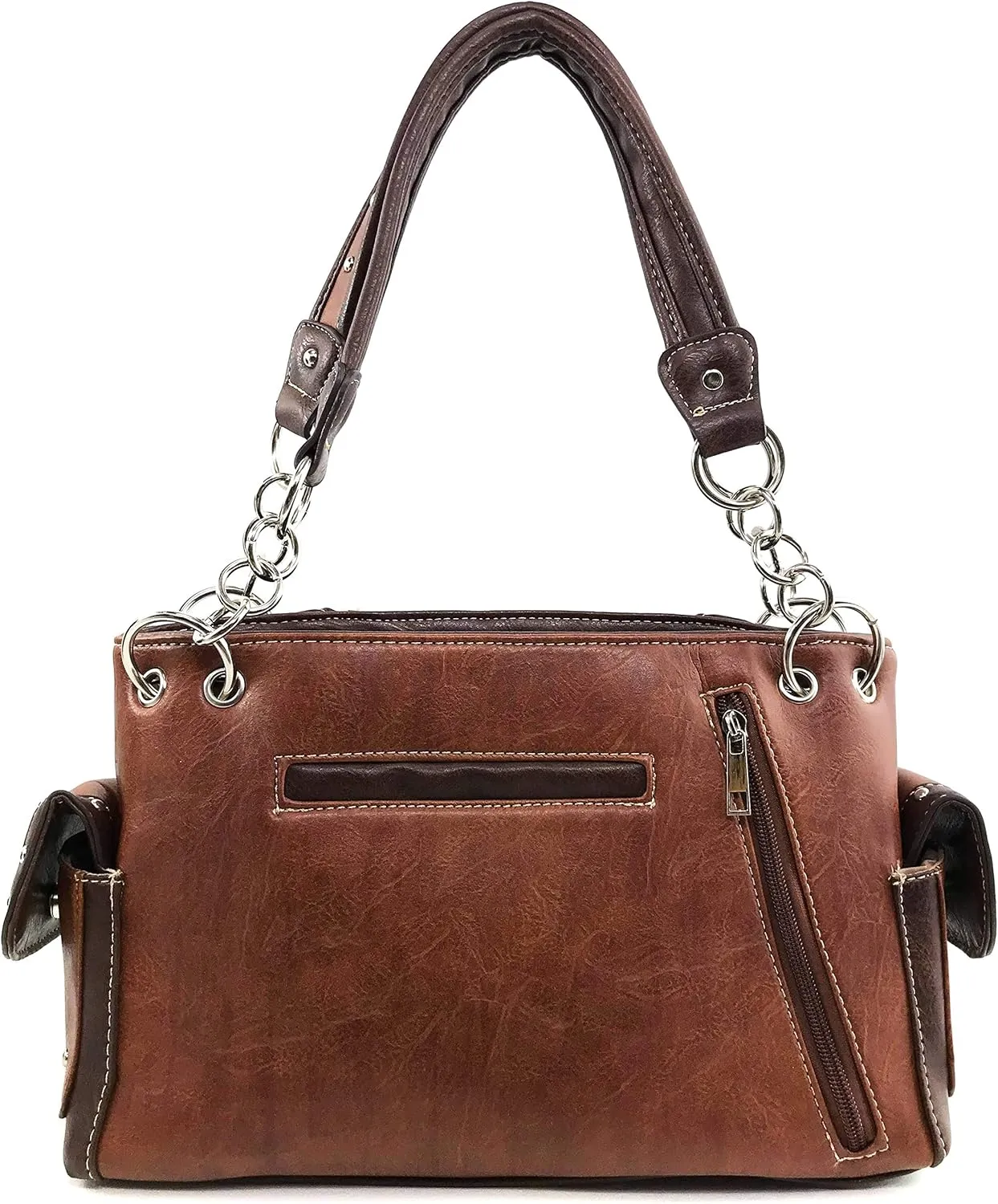 Zelris Faith Love Hope Cross Angel Wing Bible Women Conceal Carry Handbag Purse