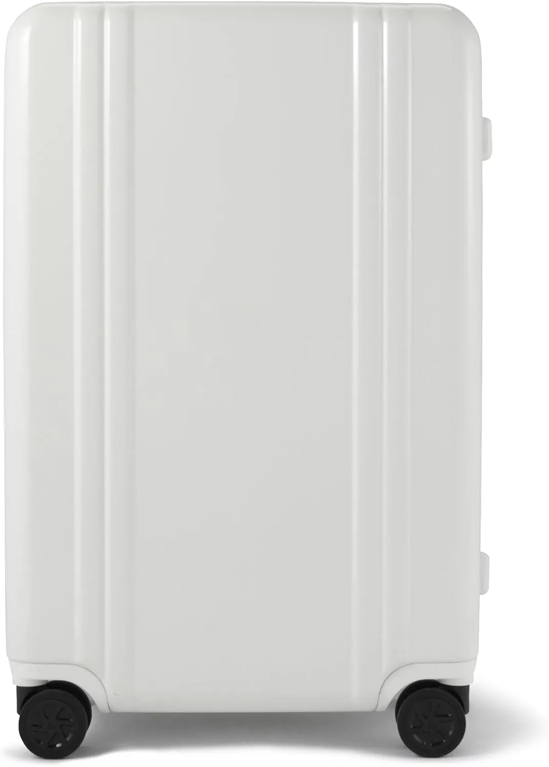 ZERO Halliburton Classic Lightweight 4.0 Medium Hardside Travel Case, 26-Inch, Four Dual Spinner Wheels, TSA Accepted Lock, Telescoping Pull Handle, 60L, Gloss Finish- White