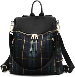 zhongningyifeng Women Backpack Purse Small Waterproof Nylon Rucksack Lightweight Fashion Casual Travel Ladies Shoulder Bag Daypack