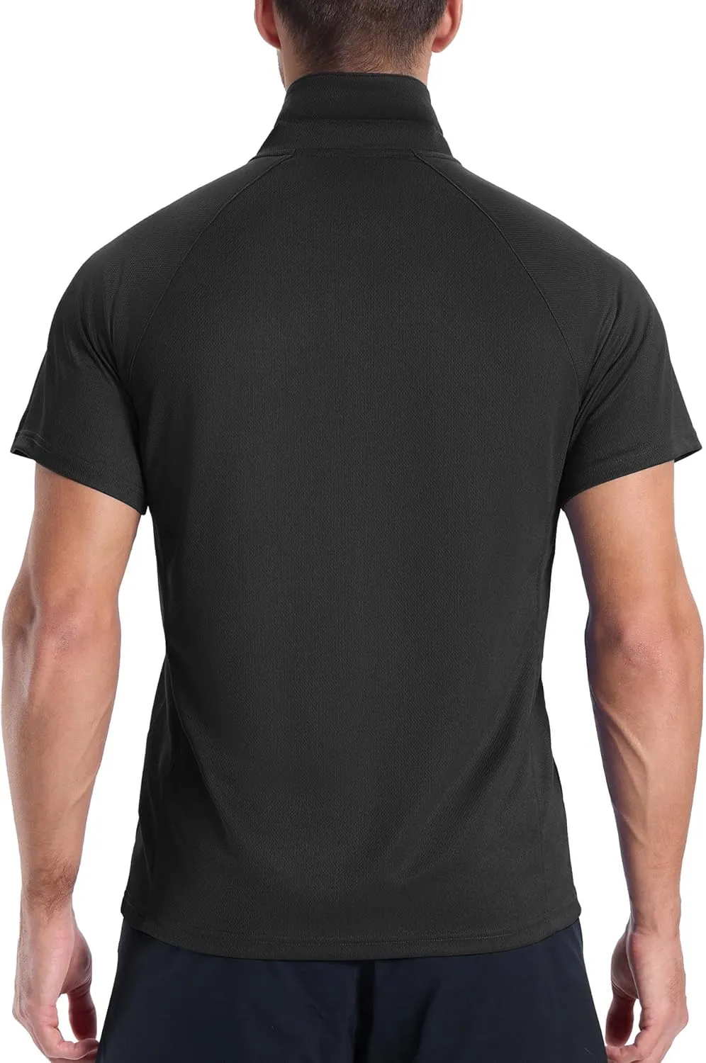 ZITY 3 Pack Polo Shirts for Men Cool Dry Outdoor Fishing Athletic Fit Short Sleeve Collared T-Shirts